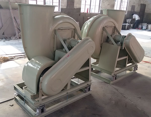 全玻璃鋼風機（C式雙底座、彈簧減震）